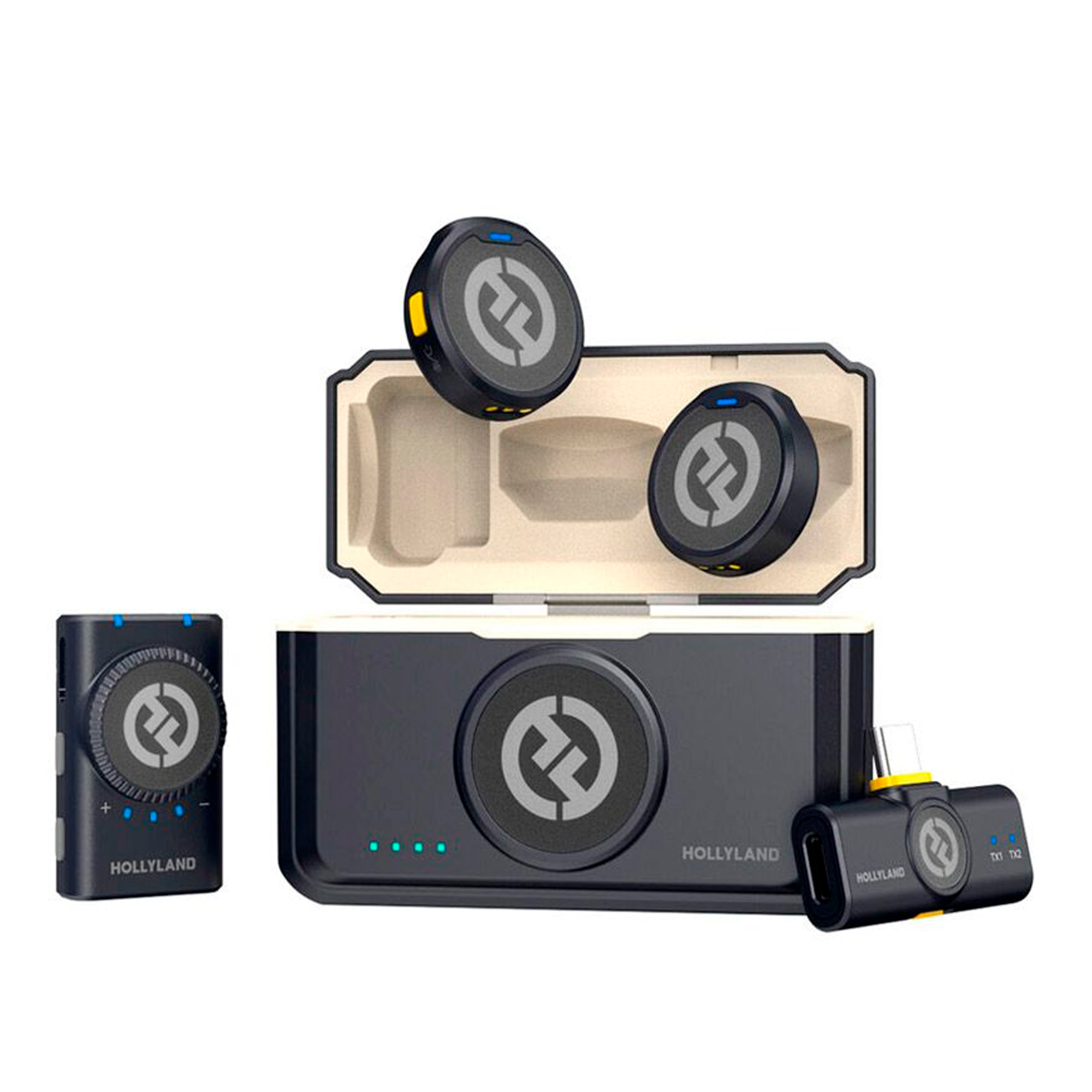 Радиосистема Hollyland, Серый, Lark M2 Mini Combo Shine Charcoal
Радиосистема Hollyland, Серый, Lark M2 Mini Combo Shine Charcoal