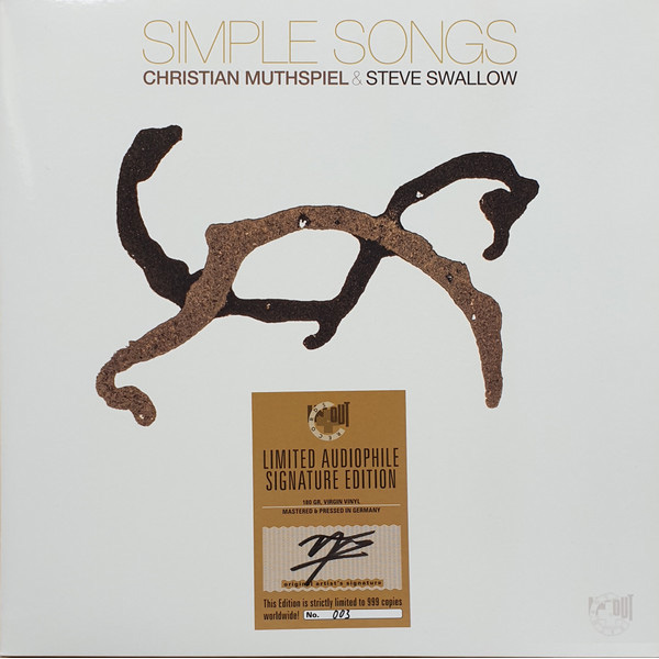 Пластинка Christian Muthspiel, & Steve Swallow - Simple Songs - LP
Пластинка Christian Muthspiel, & Steve Swallow - Simple Songs - LP