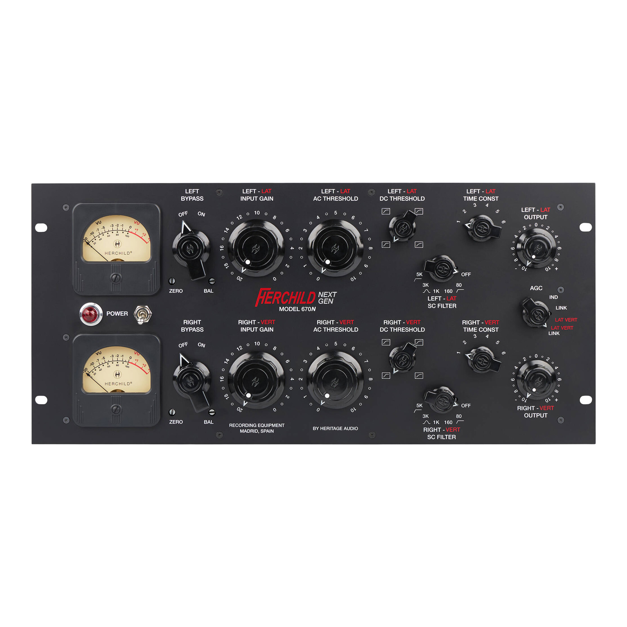 Процессор эффектов Heritage Audio, Черный, Herchild Next Gen Model 670N
Процессор эффектов Heritage Audio, Черный, Herchild Next Gen Model 670N