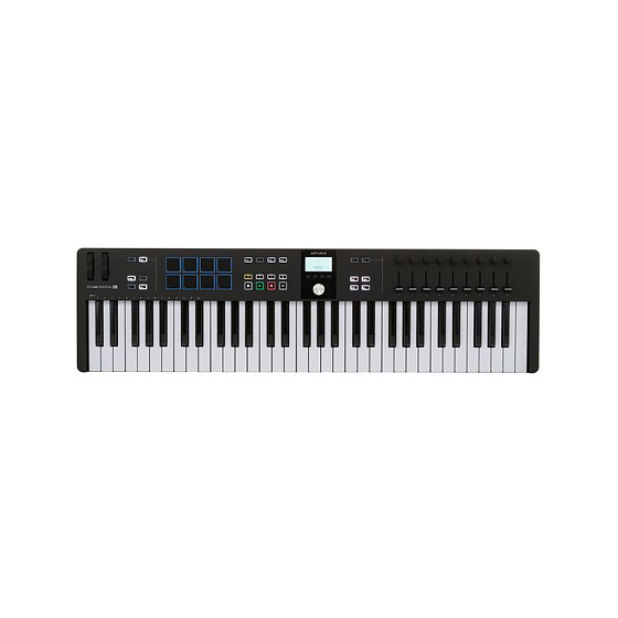 MIDI-клавиатура Arturia KeyLab Essential 61 mk3 Black Edition - рис.0