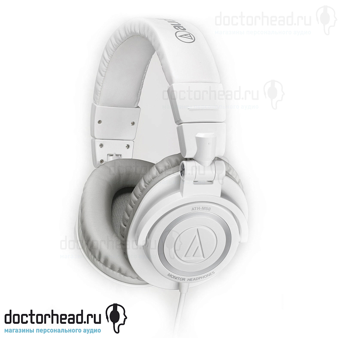 Наушники Audio-technica ATH-M50 White - рис.0