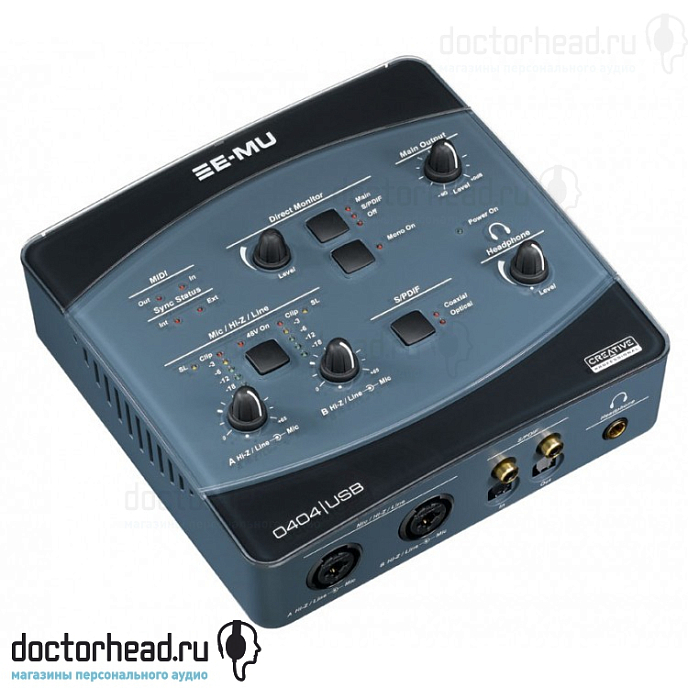 Внутренняя звуковая карта E-Mu 0404 USB - рис.0