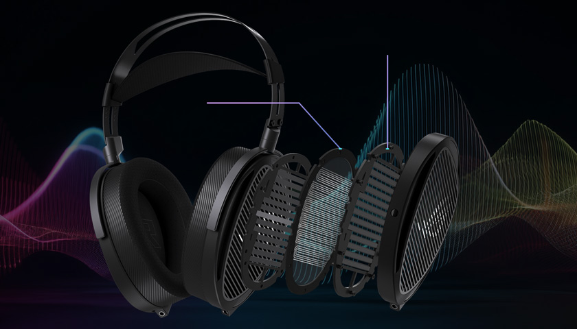100-мм планарно-магнитные драйверы HIFIMAN с настройкой ROG