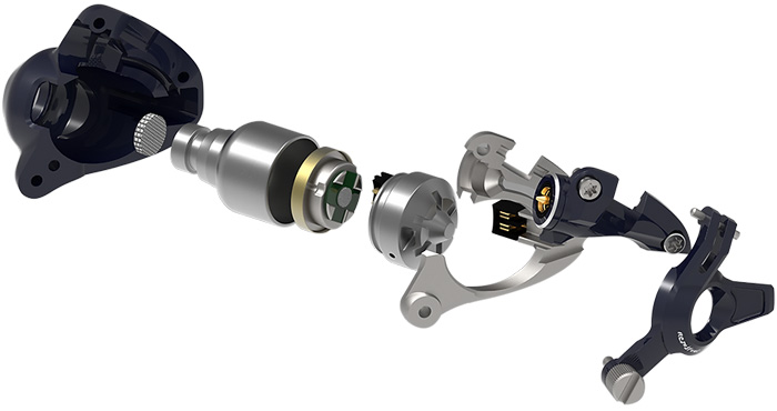 Новейший композитный динамический драйвер Milinx с куполом, обработанным тонкой пленкой японского бериллия