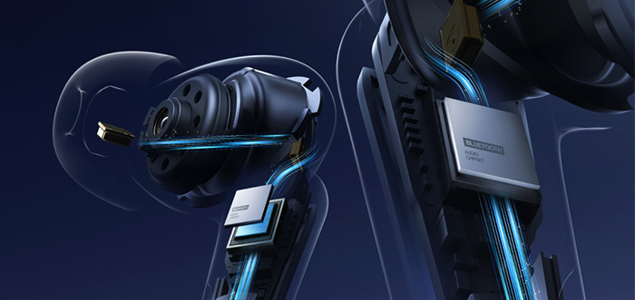 Прецизионное шумоподавление с 7 датчиками