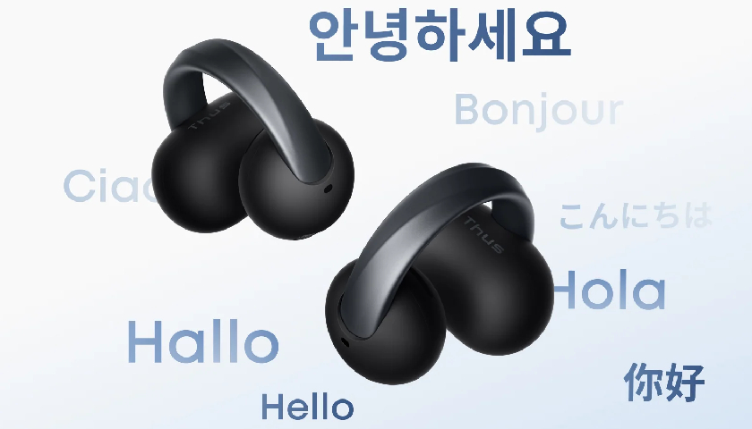 Anker Soudncore AeroClip 2 Black Перевод речи и персональные функции