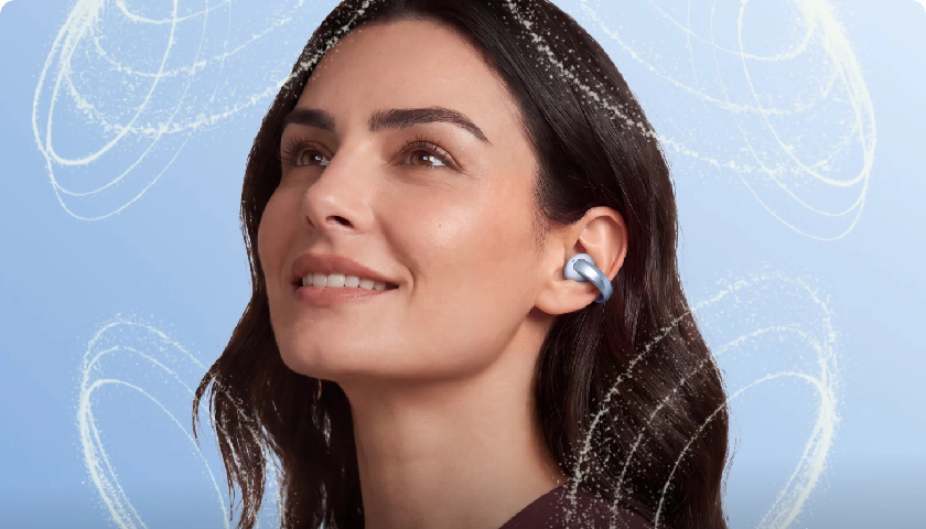 Anker Soudncore AeroClip 2 Blue 12-мм излучатель и Hi-Res Audio