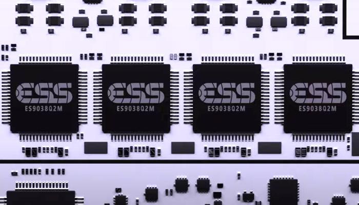 4 чипа ESS Quad-DAC воспроизводят чистый и потрясающий звук