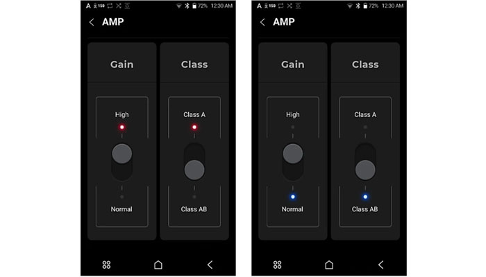 2 класса усиления "А" и "АB" на выбор