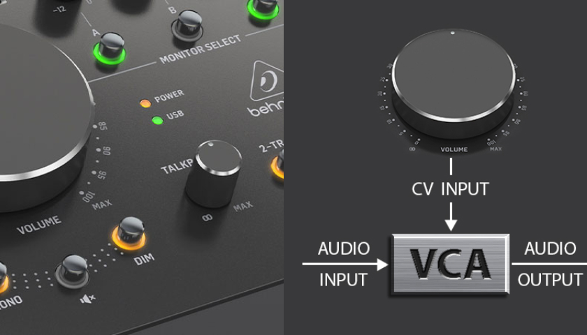 VCA-Control Behringer Studio XL