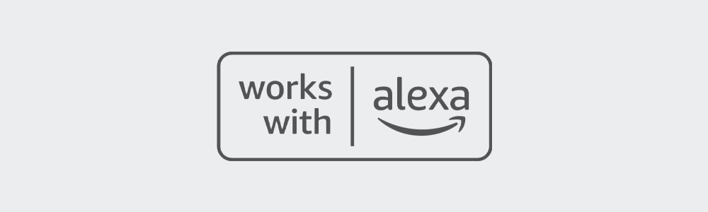 Работает с Amazon Alexa