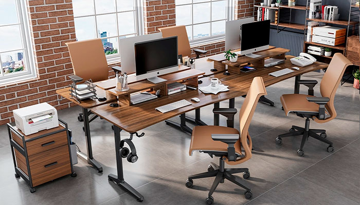 Eureka GIP 60 Walnut — компьютерный стол.