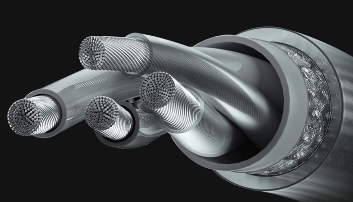 Монокристаллический медный кабель с посеребренным покрытием высокой чистоты