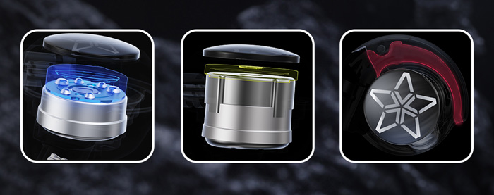 Трехкамерная акустическая конструкция