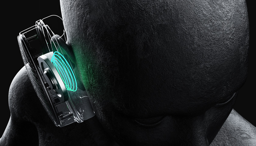 Расположенные под углом динамики обеспечивают четкий звук