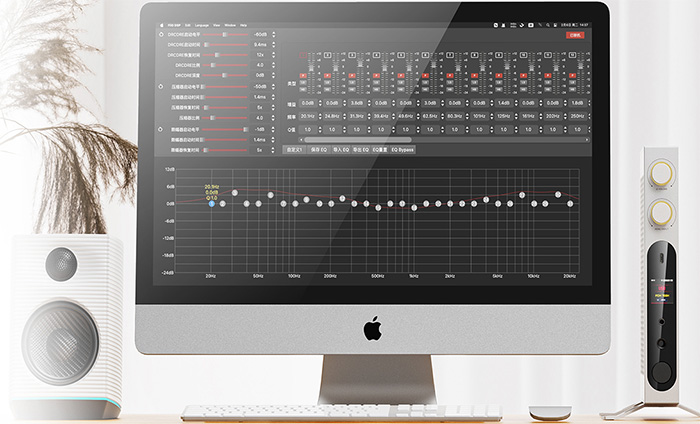 Инновационный 31-полосный высокоточный параметрический эквалайзер без потерь