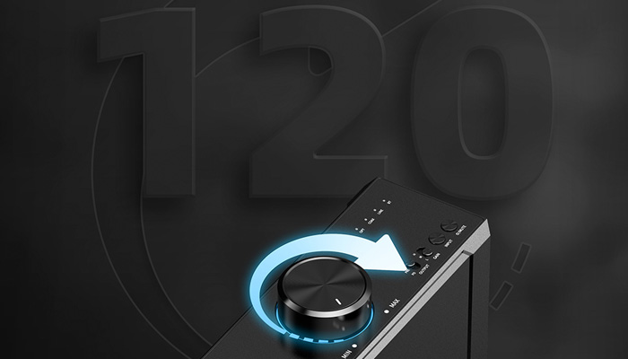 Массивный регулятор громкости