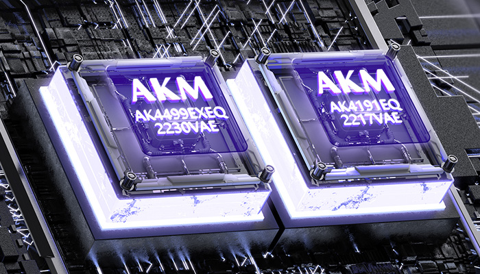 FiiO K9 работает на двух ЦАП AKM