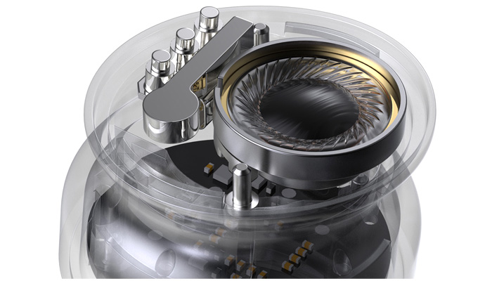 10-миллиметровый динамический драйвер на основе карбона обеспечивает истинное аудиофильское качество