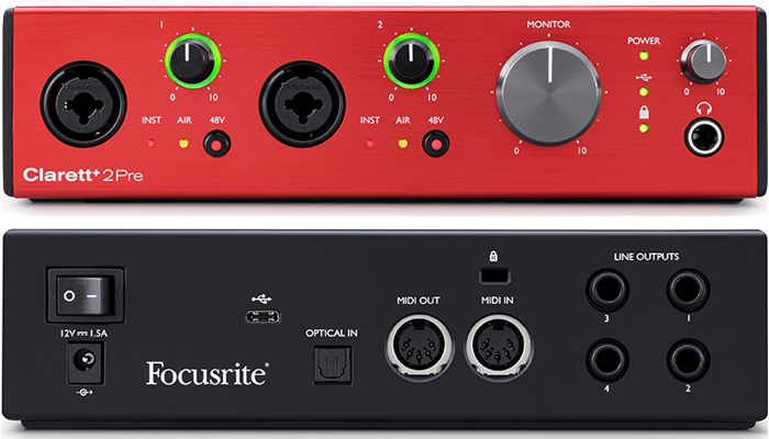 FOCUSRITE Clarett 2Pre Plus