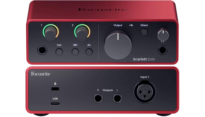 Focusrite Scarlett Solo 4th Gen