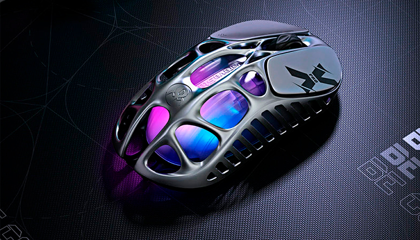 Gravastar Mercury X Pro Interstellar Silver игровая мышь