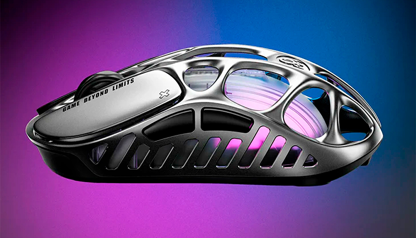 Gravastar Mercury X Pro Interstellar Silver игровая мышь