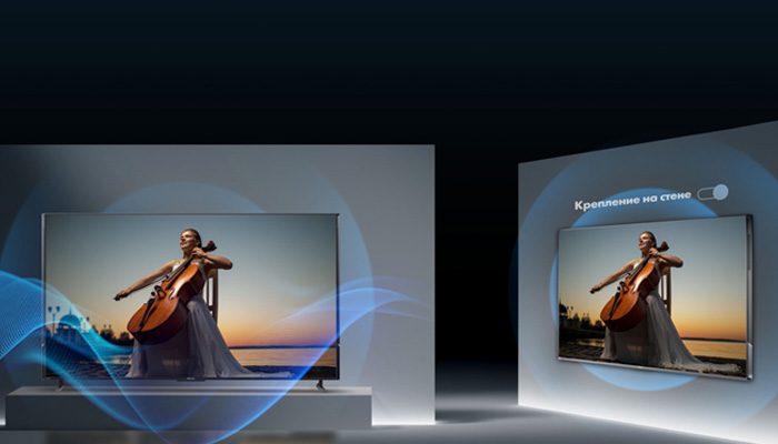 Возможность крепления на стене и стойке