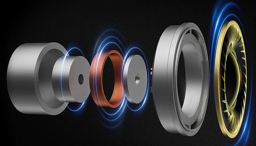 10-миллиметровый динамический драйвер большого диаметра