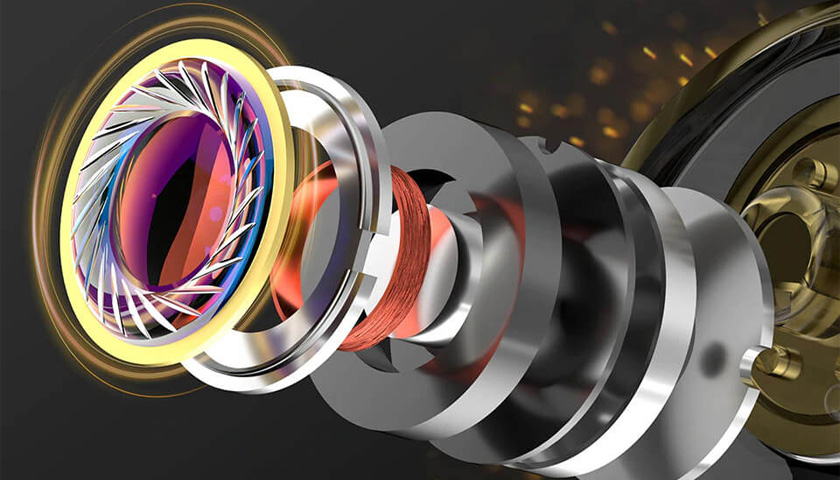 Модернизированный динамический драйвер с двумя магнитами