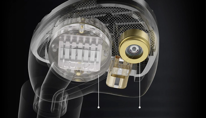 Компенсация недостатка низких частот с помощью динамического драйвера