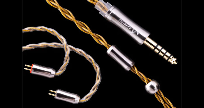 6N OCC с позолоченным кабелем