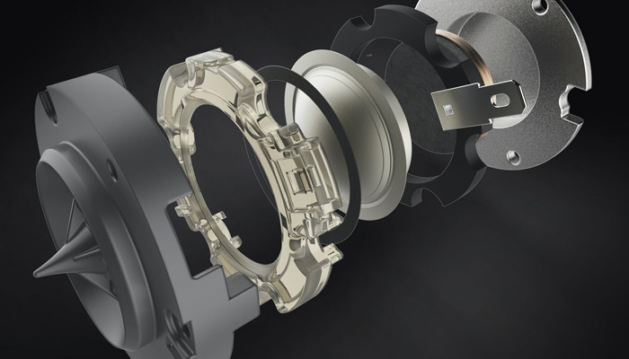 ВЧ-динамики с алюминиевым куполом и подвеской LTS