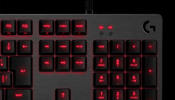 Точно направленная подсветка для клавиш