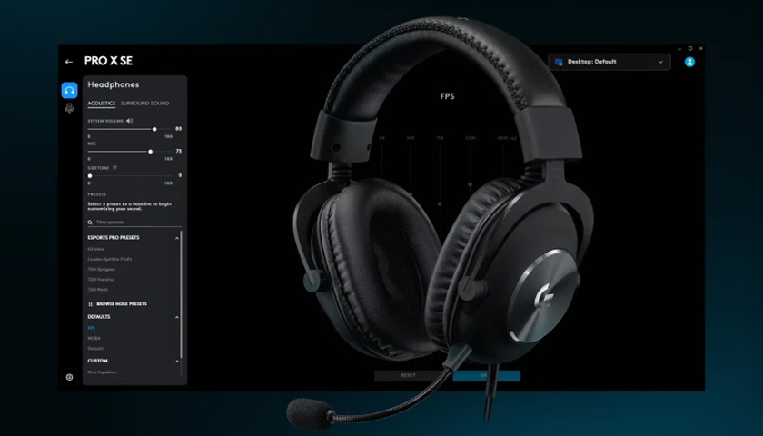 G HUB программное обеспечение