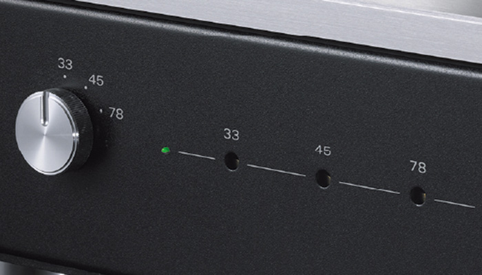 3-ступенчатое переключение скорости вращения LUXMAN с независимыми функциями регулировки