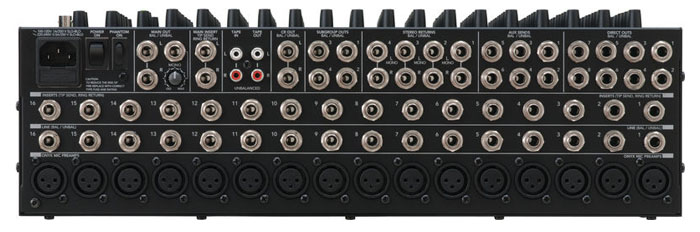 Три зоны Mackie 1602 VLZ 4