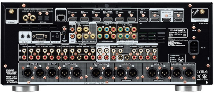 Усовершенствованный 11,2-канальный предусилитель