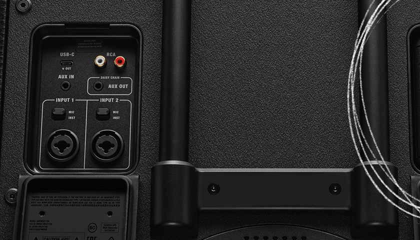 Микрофонные и инструментальные входы