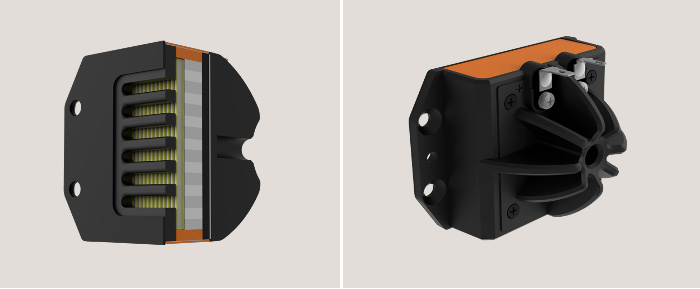 Диффузор из композитного материала Nomex типа «сэндвич» по технологии RDT III