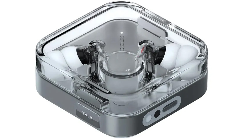 Встроенные в зарядный футляр микрофоны Super Mic