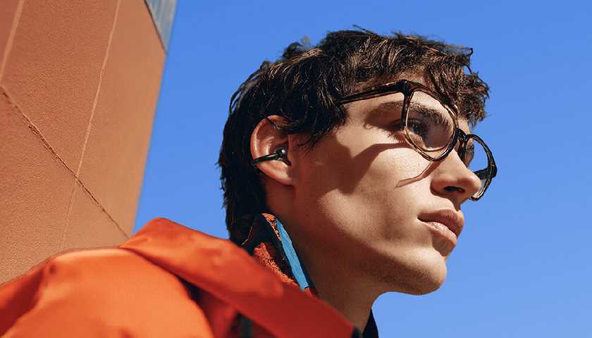 Можно носить с очками OneOdio OpenRock E