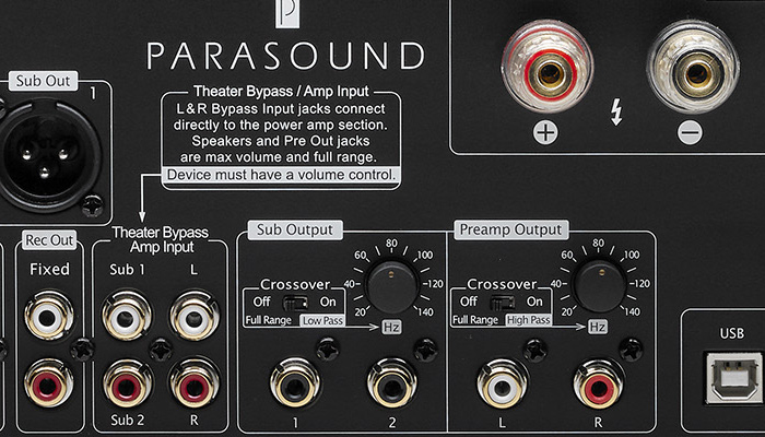Фонокорректор MM/MC и выход на сабвуфер
