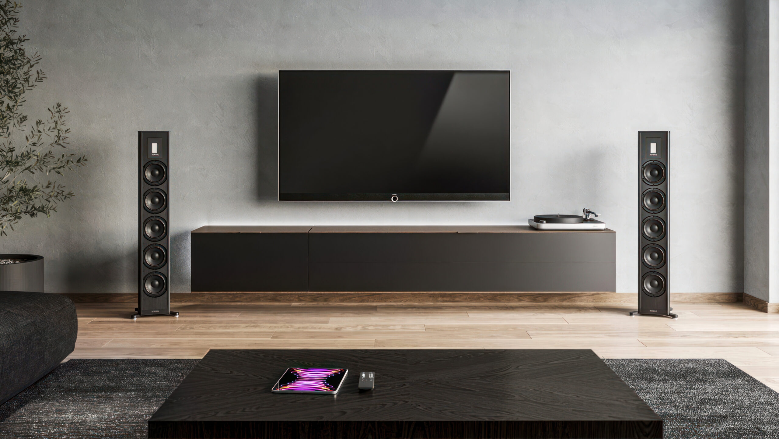 Piega Premium Wireless 701 Gen.2 – активные 3-полосные напольные акустические системы
