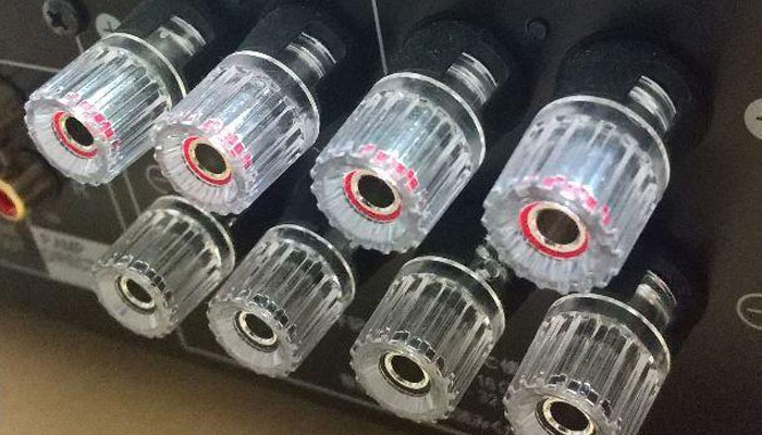 Клеммы для подключения акустических систем из немагнитного материала