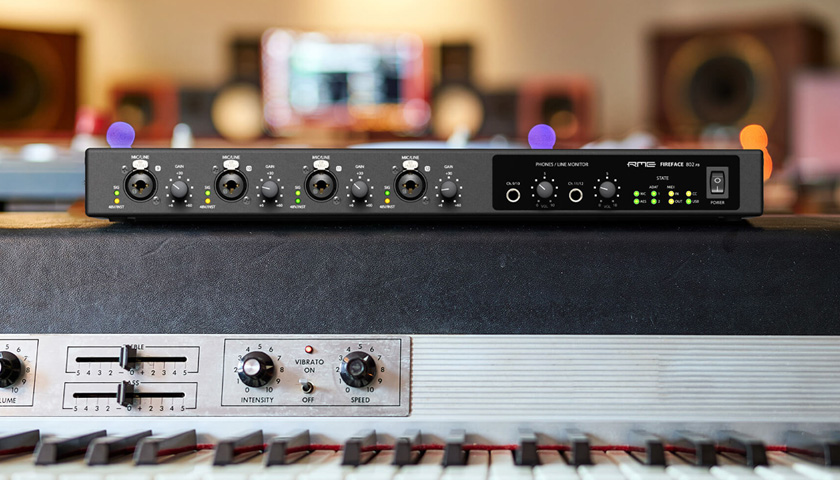 RME Fireface 802Fs silver/black usb аудио интерфейс