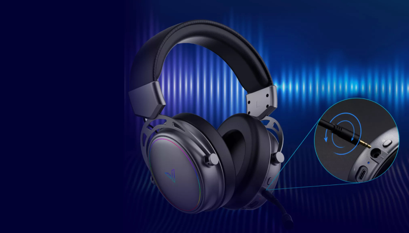 Максимальная слышимость Rapoo VH800