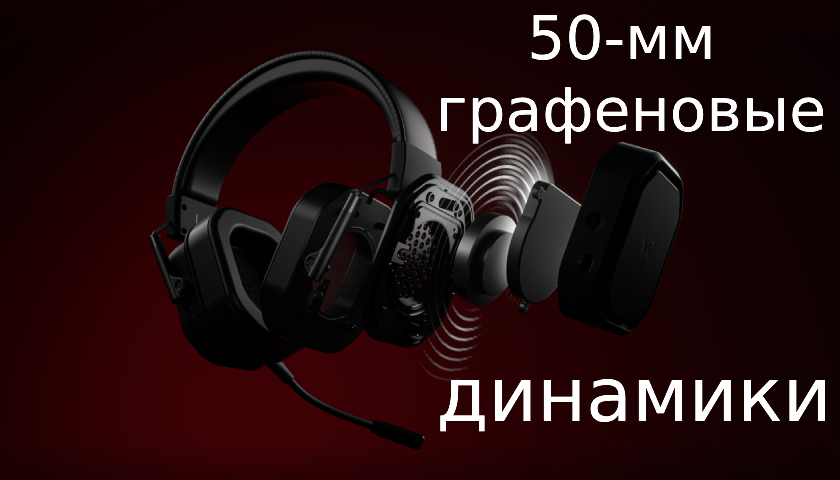 Премиальное звучание и улучшенная акустика Rapoo VH850