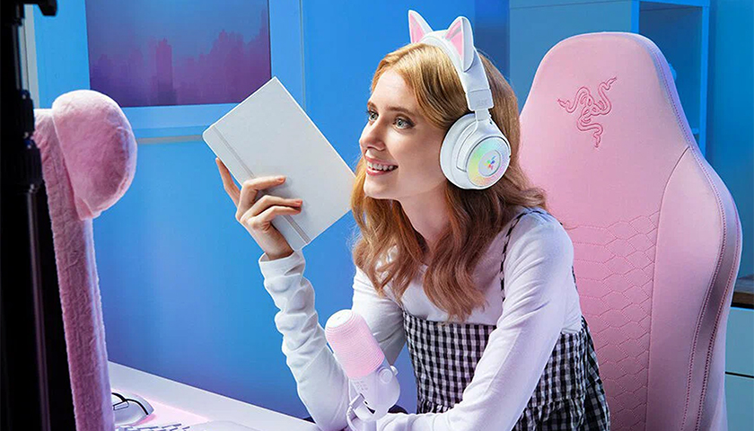 Razer Kraken Kitty V3 Pro игровая гарнитура
