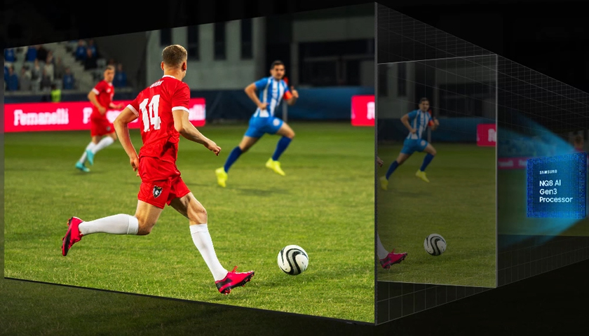 Технология 8K AI Upscaling Pro